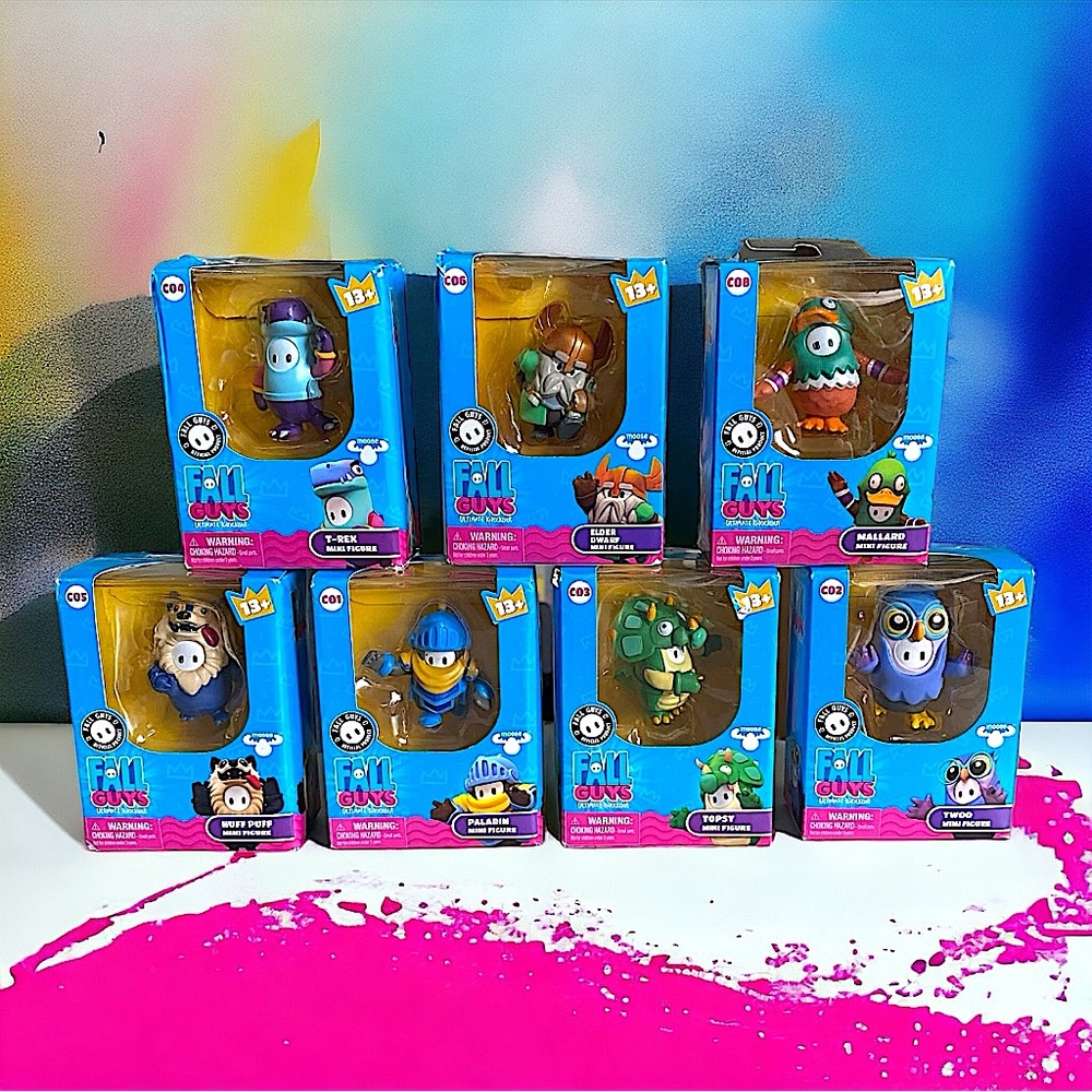 Fall Guys: Ultimate Knockout - Mini Figures - Set of 7
